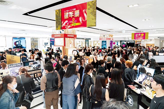 百貨業在2025年即將有五大新商場搶著面世，成長動能堅強。圖／本報資料照片