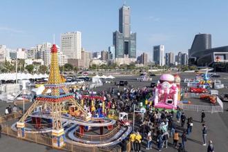 高雄冬日遊樂園新亮相6機械遊具 另有幼兒氣墊區免費玩