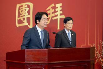 出席退輔會新春團拜 賴清德期勉照顧榮民及家眷