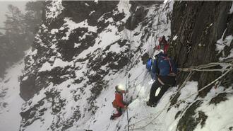 攀馬博拉斯橫斷！女墜烏拉孟斷崖找到登山杖  恐遭雪覆蓋