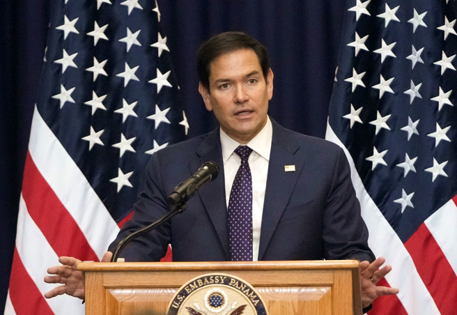 美国国务卿卢比欧2日与巴拿马总统穆里诺会面，要求巴拿马立即降低中国大陆对巴拿马运河的影响力，否则恐祭出报復措施，穆里诺做出不再续签中国大陆「一带一路」倡议等3项承诺。（美联社）