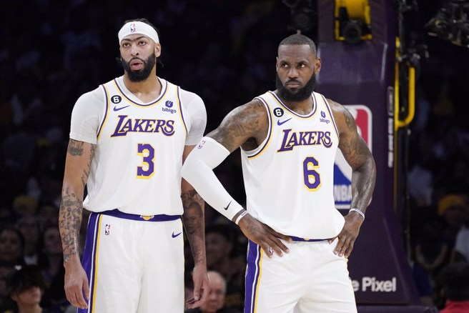 「詹眉连线」从此宣告走入歷史。(美联社资料照)