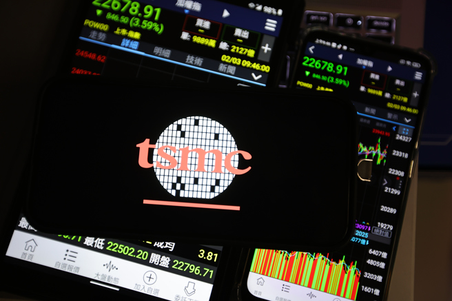 台股蛇年开盘遇重挫，一度暴跌超过千点。（图／陈信翰摄）