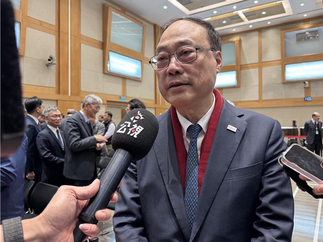 观光署长周永晖。（陈佑诚摄）