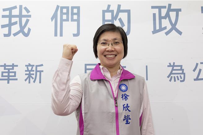 民进党大规模发动罢免蓝营立委行动，新竹县立委徐欣莹指目前看到罢免的理由，全部是不实的指控。（罗浚滨摄）