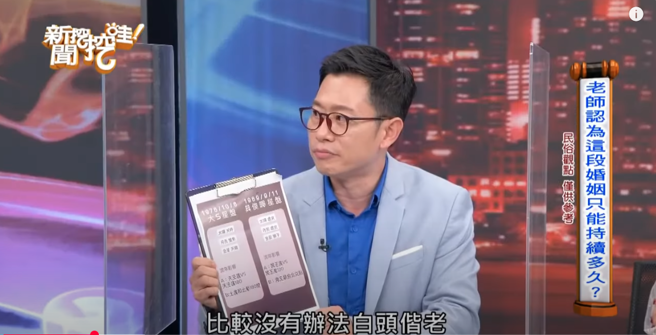 艾菲爾兩年前預言大S、具俊曄無法白頭偕老，最多維持三年。（圖／YT@新聞挖挖哇）