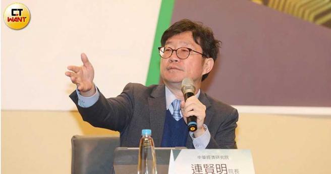 连贤明2024年8月借调担任国家级智库中华经济研究院院长。（图／刘耿豪摄）