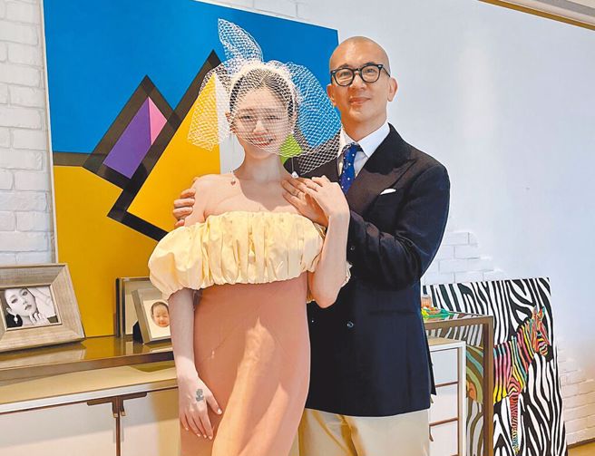 具俊晔（右）与大S。（经纪人提供）