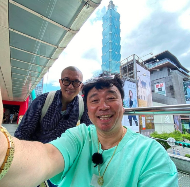 姜元来（右）和具俊晔。（图／翻摄自IG）