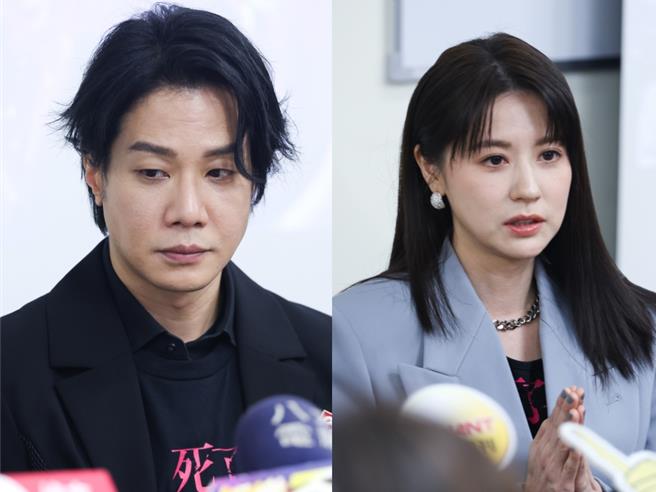 薛仕凌（左）第一次奪金曲對當屆主持人大S沒印象、林予晞則是希望時刻留給家屬。（陳俊吉攝）