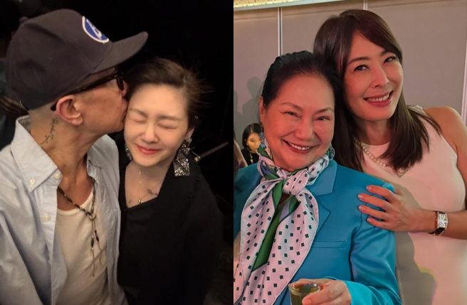 賈永婕以自己的方式緬懷好友遭網友嗆聲，不滿反擊。(圖/翻攝自大S IG、賈永婕 臉書)