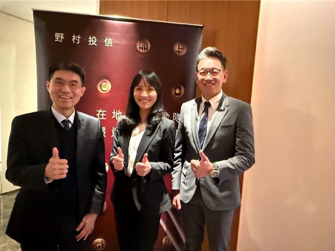 野村投信4日记者会，推估联准会6月再降息，全年降2码。(野村投信提供／洪凯音台北传真)