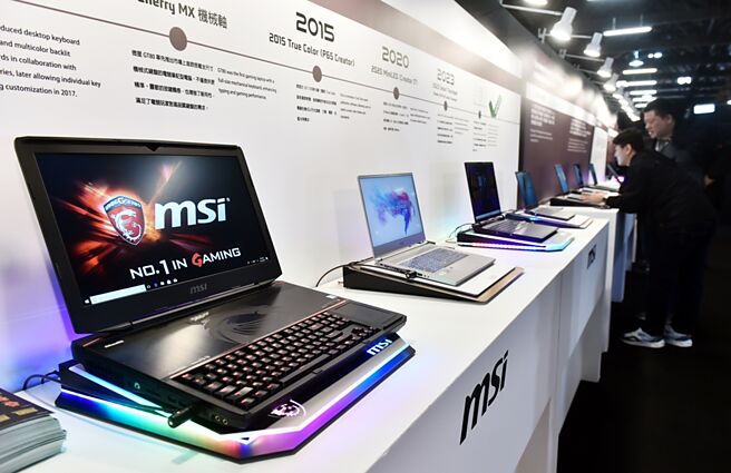 輝達RTX50系列顯卡帶動板卡需求，有望推升微星2025年營運熱絡。圖／本報資料照片