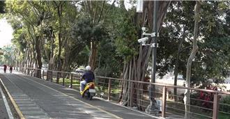 嘉油鐵馬道「AI＋大聲公」抓違規 最重罰1800