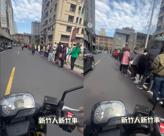新竹現排隊貪吃蛇「繞了兩條街」一票人洗版：台灣人不意外