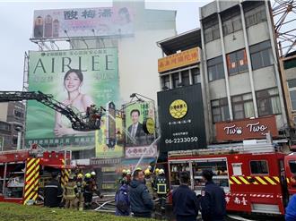 台南東門圓環起火 現場狂竄濃煙！網友見看板歪樓