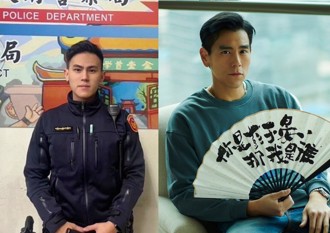 逆向酒驾大叔遭警拦！ 网友惊呼：帅警神似「彭于晏」