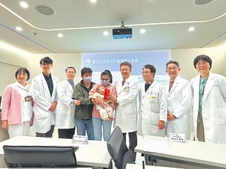 罕見胎兒肺腫瘤 北榮搶救成功