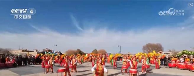 陸文旅春節消費38.34兆元增長17.08％。（大陸央視）