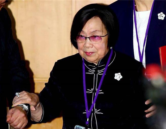 前海基會董事長辜振甫夫人辜嚴倬雲。（本報資料照片）