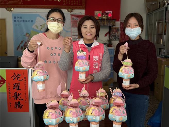 台中市南区国光里福正宫管委会将于12日举办「提灯笼、巡里祈福」活动。（陈雅惠服务处提供／李京升台中传真）