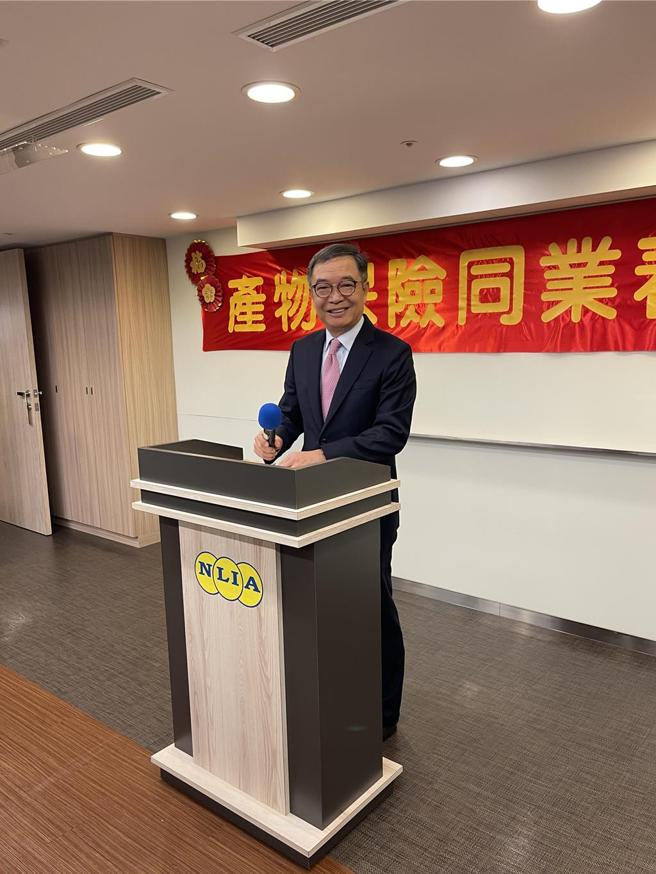 产险公会理事长李松季。图／黄惠聆