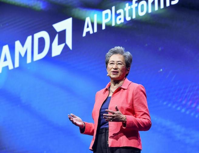 AMD执行长苏姿丰指出，去年资料中心年度营收成长几乎翻倍。（图／报系资料照）