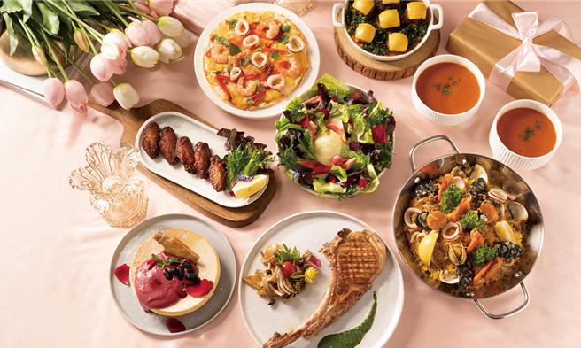   SOGO忠孝館PD BY PETIT DOUX閃爍知心雙人套餐，原價2490元，特價2300元。（SOGO提供）