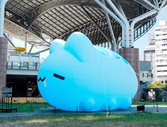 巨型咖波气偶遭暗杀 消风惨状曝光