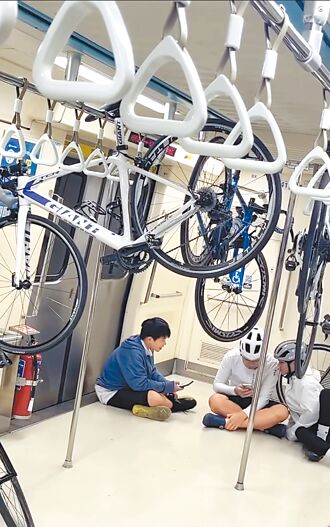 單車掛車廂橫桿 北捷警告違法