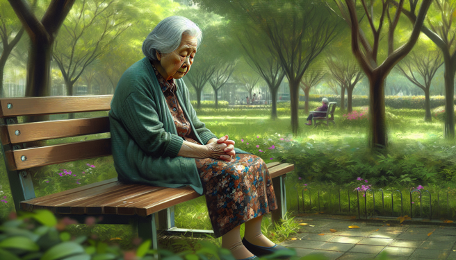 3个月大就靠姑姑夫妻养育，不想负责69岁老妈，诉请免除扶养义务获准。（示意图、与本案无关／AI生成）