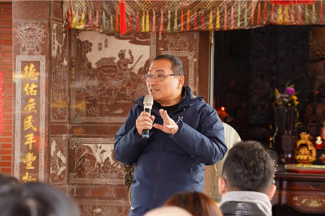 侯友宜也宣布将调升清洁队员观摩活动经费至每人4100元。（吕健豪摄）