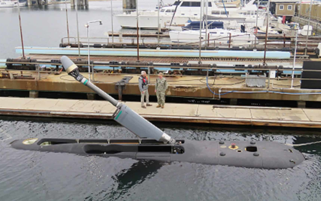 中方打造的超大无人潜舰体积约比美国海军「杀人鲸」（Orca，见图）超大无人潜舰大了约 6—8 倍。（波音）