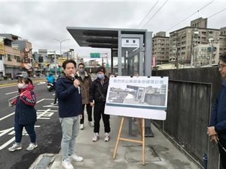 竹市打造舒適候車環境 全市預計再新增20座