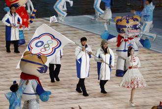 亞冬運》林洋萁、林峻頡掌旗 開幕式我國第27順位入場
