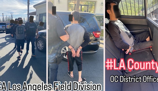 台灣籍男子在美國遭逮。（翻攝DEALosAngeles X）