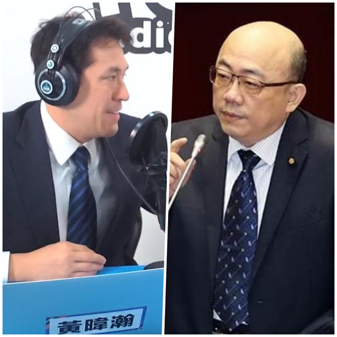 黄暐瀚（左）、郭正亮（右）。（资料照片合成）