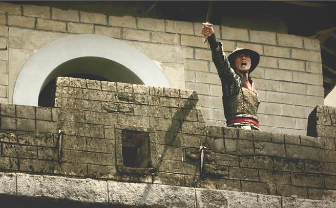 张可韩从小就盼望能和甄子丹同台拍戏。（辣四喜提供）