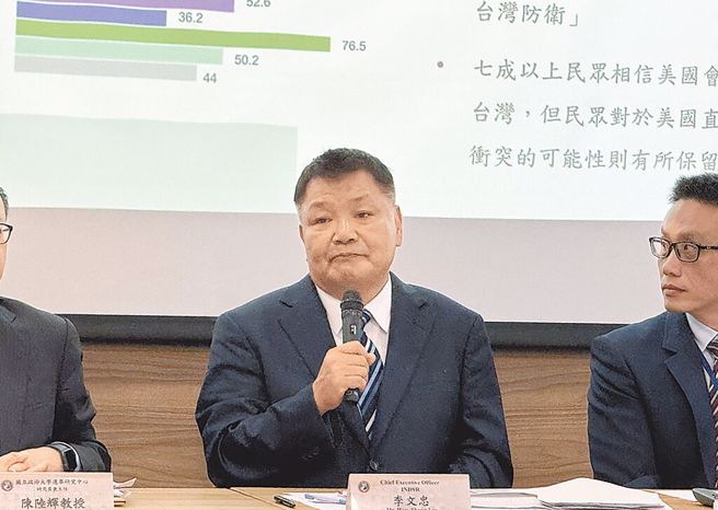 国防安全研究院执行长李文忠闪辞。（本报资料照片）