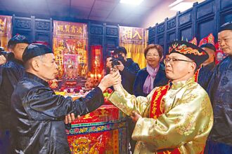 彰化芬園九角頭迎天公 爭列無形文化資產