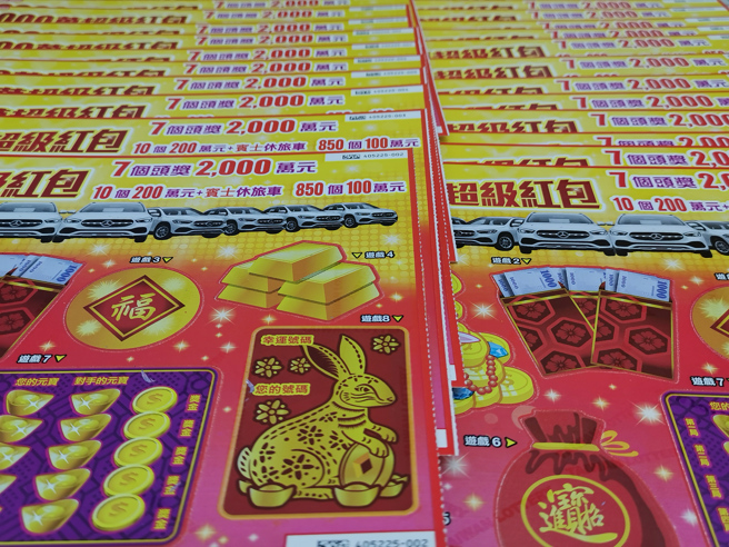 大乐透头奖上看2.4亿，鼠、蛇、龙、猴4生肖财运今天最旺，可别错过下注中奖的好机会。（图／杨登嵙提供）