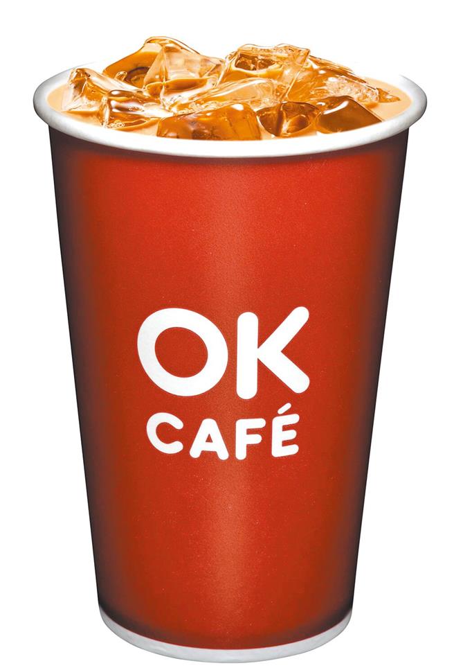 OKmart的「OKCAFE蜂蜜風味奶茶／拿鐵」65元，12日前享單杯7折。（OKmart提供／朱世凱台北傳真）