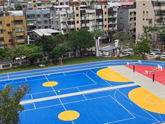 北市斥資1.1億餘元 更新北一女等16校運動場及跑道