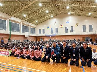 苗縣三義鄉建中國小赴日交流 學子化身外交小尖兵 