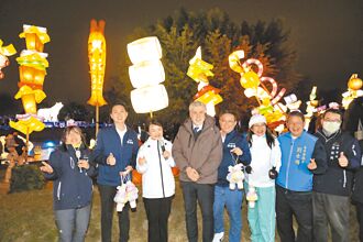 元宵燈會 盧秀燕：看3天 不厭倦