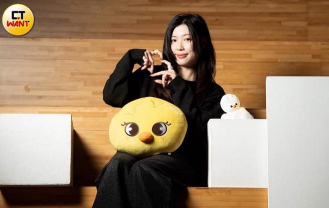 Cindy爱上韩国人气男团Stray Kids，也因此结交不少知心好友。（图／焦正德摄）