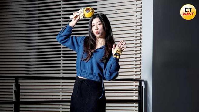 Cindy表示追星过程一路都很幸运，陪伴她走过低潮。（图／焦正德摄）