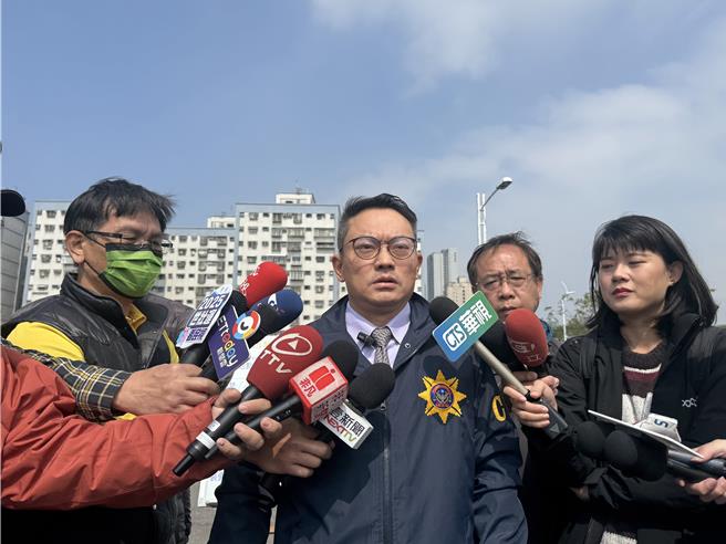 高雄市刑大大队长。（洪靖宜摄）