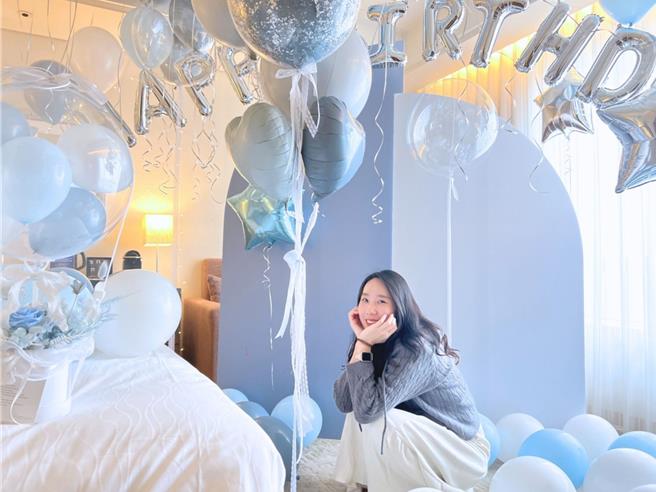 裕元花园酒店推出「告白气球」情人节住房专案与 KNJ Balloon Store 携手打造情人节满满仪式感。（图／裕元花园酒店）