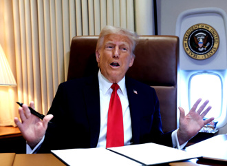 川普：將對所有進口鋼鋁課25％關稅 擬2／11宣布對等關稅